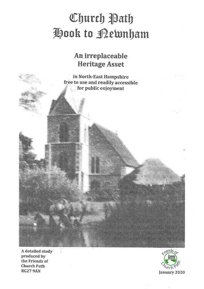 Cover of the January 2020 Church Path heritage study; click to enlarge
